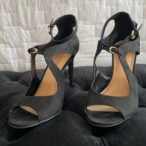 Christian Siriano Suede Heel - 4 and 1/2 inch.